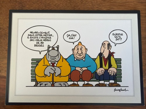Carte postale geluck - carte,