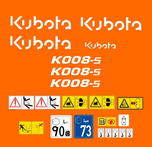 Kubota k008 mini digger - mini,