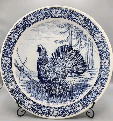 Grand plat décor - 🍀, delft