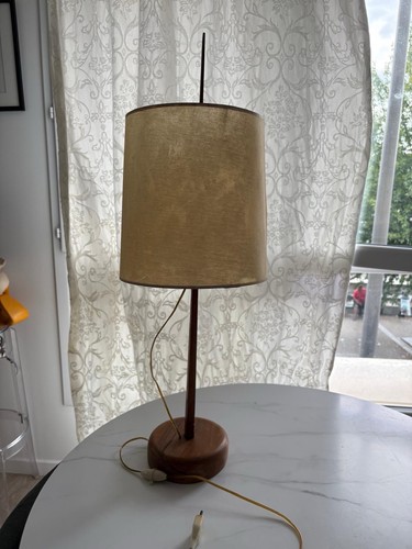 Lampe table danoise vintage - lampe,