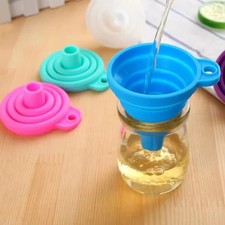 Entonnoir pliable silicone