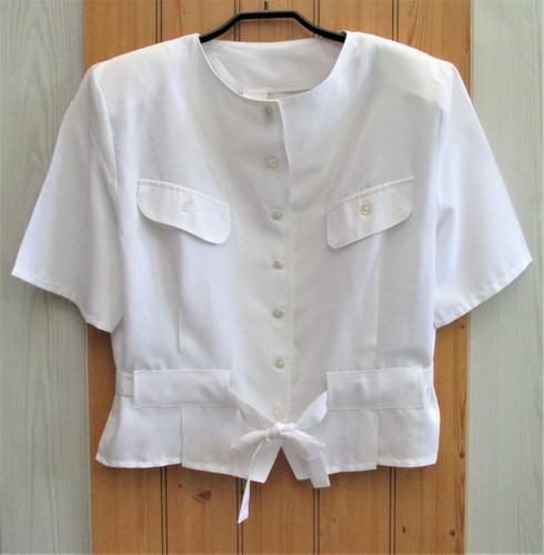Corsage blouse blanche - corsage,