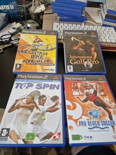 Lot jeux ps2 sport tbe - de,