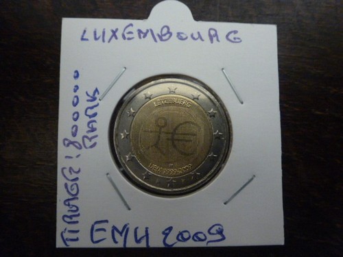 Luxembourg 2euro 2009 emu - 2009,