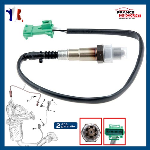 Sonde lambda pour peugeot - lambda, 206