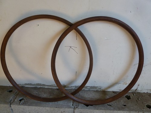 Ancien velo jantes bois - velo,