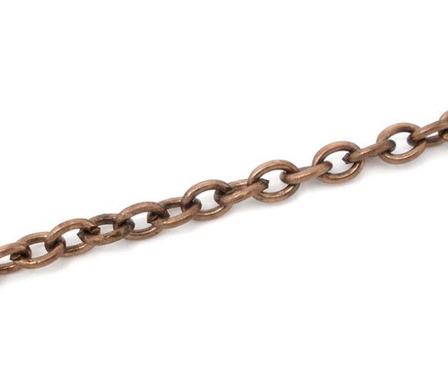 Chaine maille forçat - 1m,