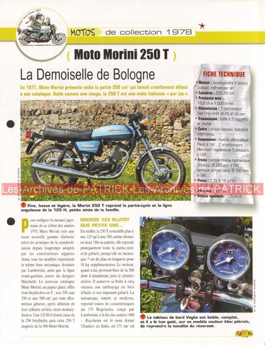 Moto morini 250 1978 joe - 1978,