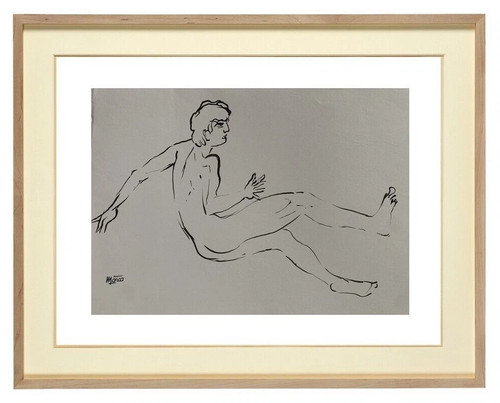 Très beau dessin - de, nu