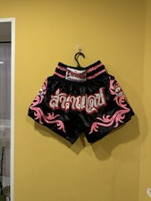 Twins Special Boxing MMA Muay Thai Kickboxing MMA Pink Shorts Size M