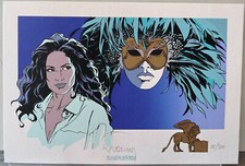 FRANCQ - LARGO WINCH : VENISE - Ex-Libris sérigraphié Raspoutine