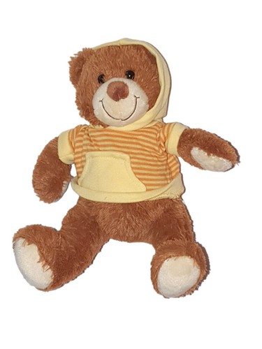 Doudou peluche ours marron - ,