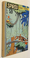 Reliure Recueil Album du journal SPIROU N° 59 - 1956 - Bel Etat. Cote BDM 120 €