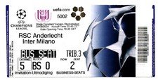 Ticket EC RSC Anderlecht - Inter Mailand 29.09.2004