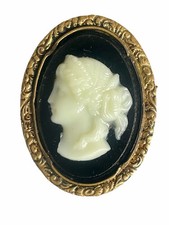 Broche Vintage Camée Femme