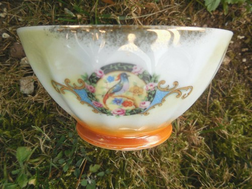 Bol ancien porcelaine a - ,