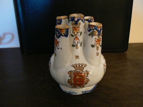Vase vieux rouen ceramique - vieux,