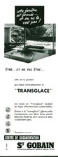 1955 St Gobain Vintage Window Transglace Magazine Ad