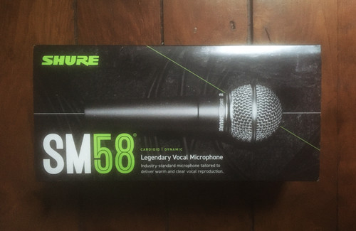 Shure box only for - for, sm
