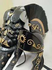 Cosplay en cuirass style gladiateur grec ancien noir fini aspect musclé cadeau