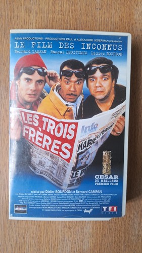Cassette vhs 1995les trois - cassette,