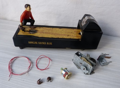 Tirelire vintage bowling - #tirelire,