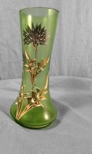 Joli ancien  petit vase vert