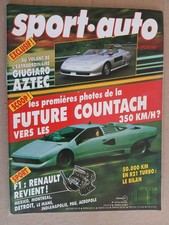 SPORT AUTO N°318 7/1988