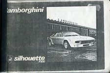 Lamborghini Silhouette P300 - handbook English/Italian/French PHOTOCOPY