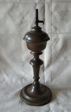 Ancienne Lampe à Huile Laiton