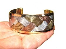 Bracelet fantaisie en Cuivre