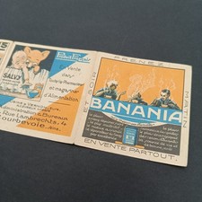 Dépliant ancien Papier