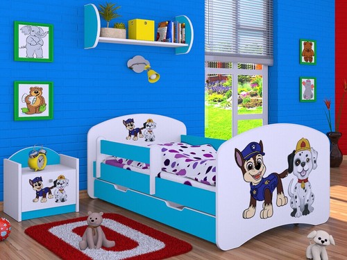 Lit bébé super dogs paw - paw, |