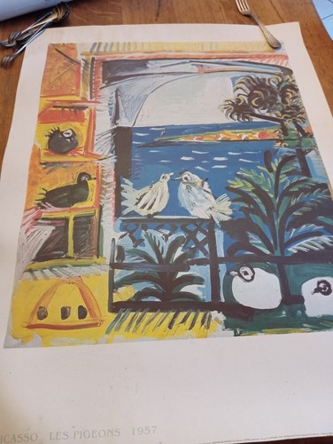 Affiche originale picasso les - picasso,