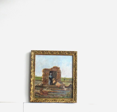 Cadre ancien bois dore - cadre,