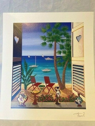 Fanch ledon art print volets - fanch, "volets