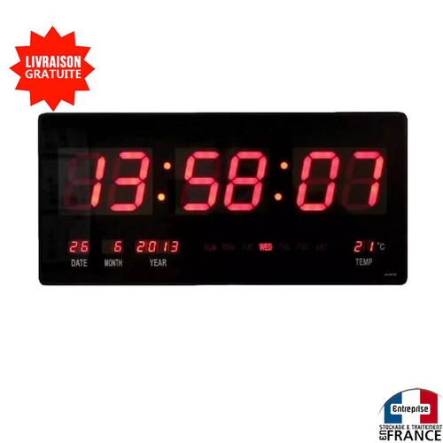 Horloge murale affichage - horloge,