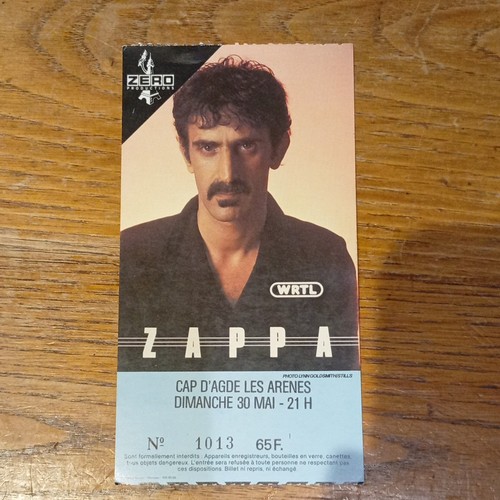 Zappa billet concert cap - concert,