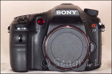 Sony Alpha A77 24.3MP Digital SLT Camera Body - Mint Minus Condition