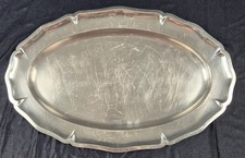 Ancien plat Christofle ovale