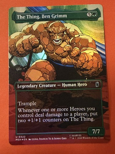 Mtg marvel the - the, ben