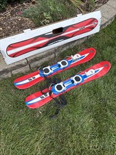 Vintage K2 Big Air USA Snowblades Bigfoot 31" Short Skis & Bindings 9/080 106767