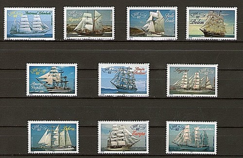 Serie timbres 3269 3278 - timbres, neuf