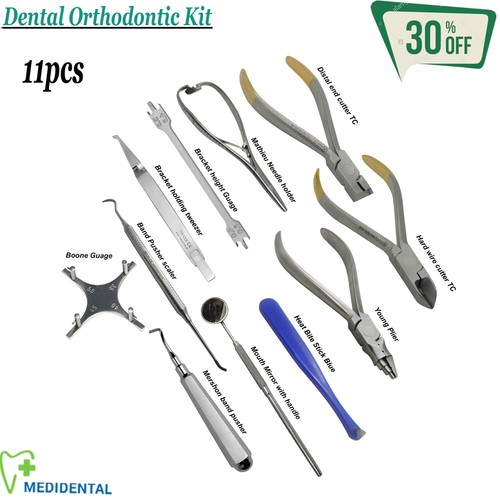 11pcs orthodontie pince - 11pcs,