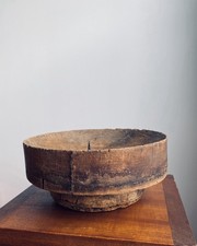 Bougeoir Brutaliste en Bois