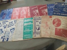 LOT DE 15 PARTITIONS ANCIENNES