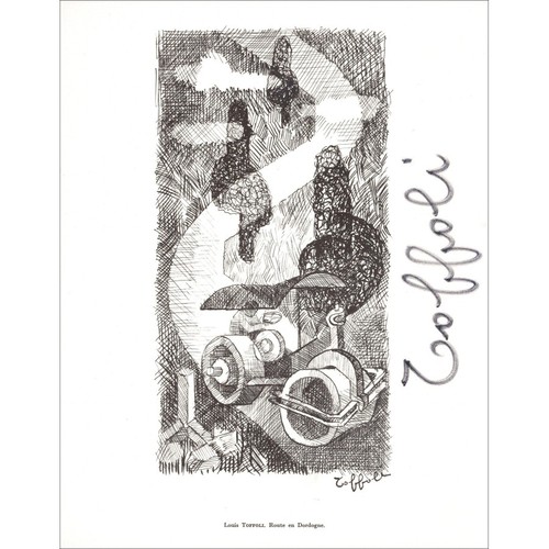 Toffoli louis lithographie - louis,