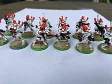 Warhammer 40k Aeldari Guardians - 12 Plastic models - all with Shuriken Catapult