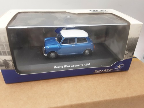 Morris mini cooper 1967 bleu - mini,