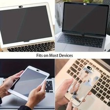 2 Caches Webcam Métal Premium – Obturateur Ultra-Fin Protection Vie Privée PC